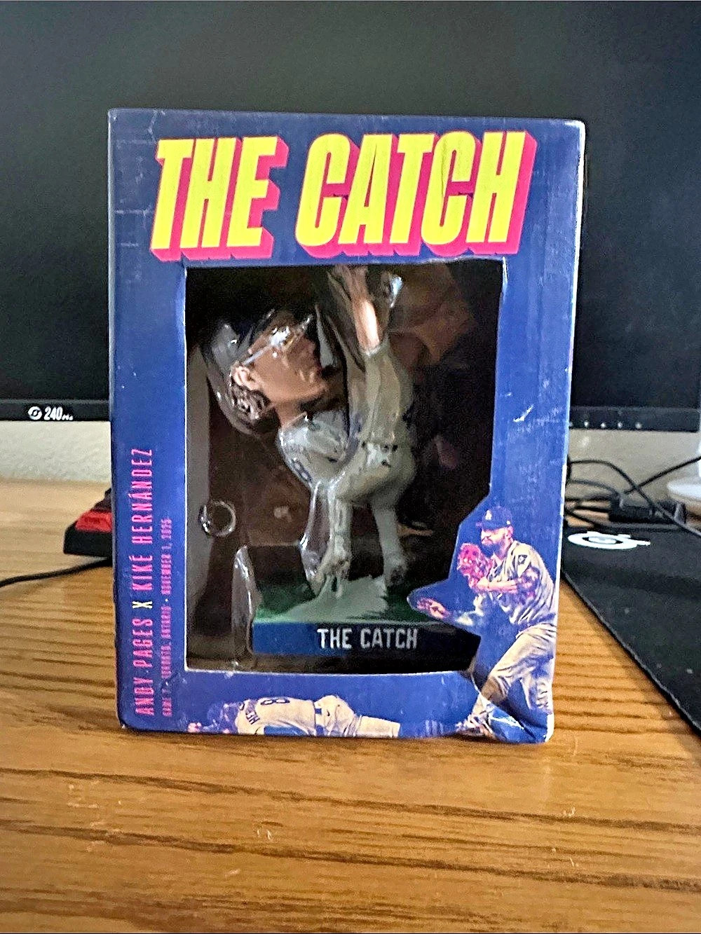 Los Angeles Dodgers Andy Pages x Kike Hernandez The Catch Dual Bobblehead